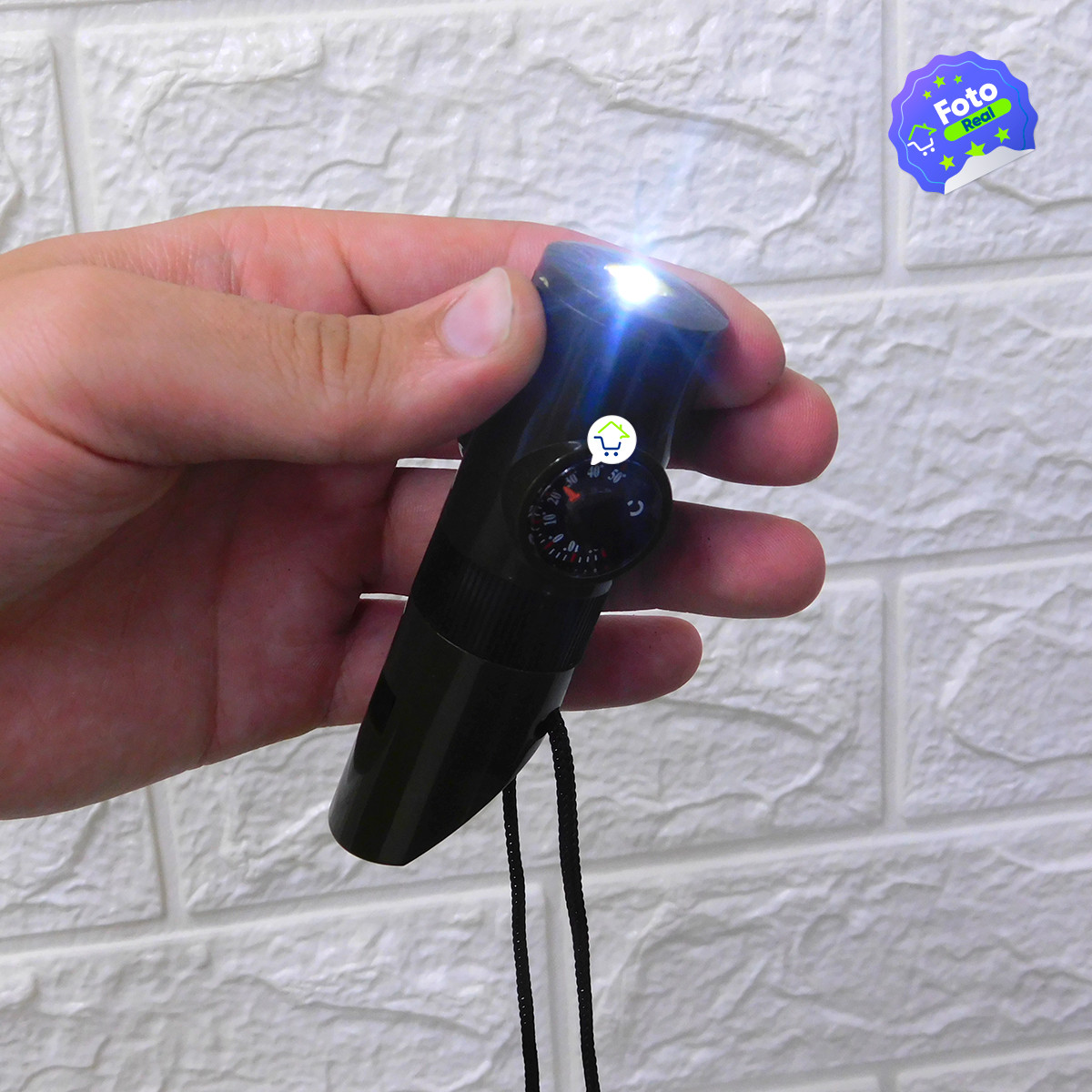 Miniatura 3 de Silbato Supervivencia 7 en 1 22MK1